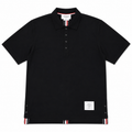 Thom Brown Polo Đen Form Luxury