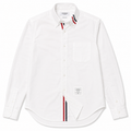 Thom Brown Ford Trắng Viền Cổ Viền Khuy