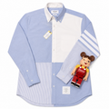 Thom Brown Oxford Patchwork 4 Mảnh Xanh