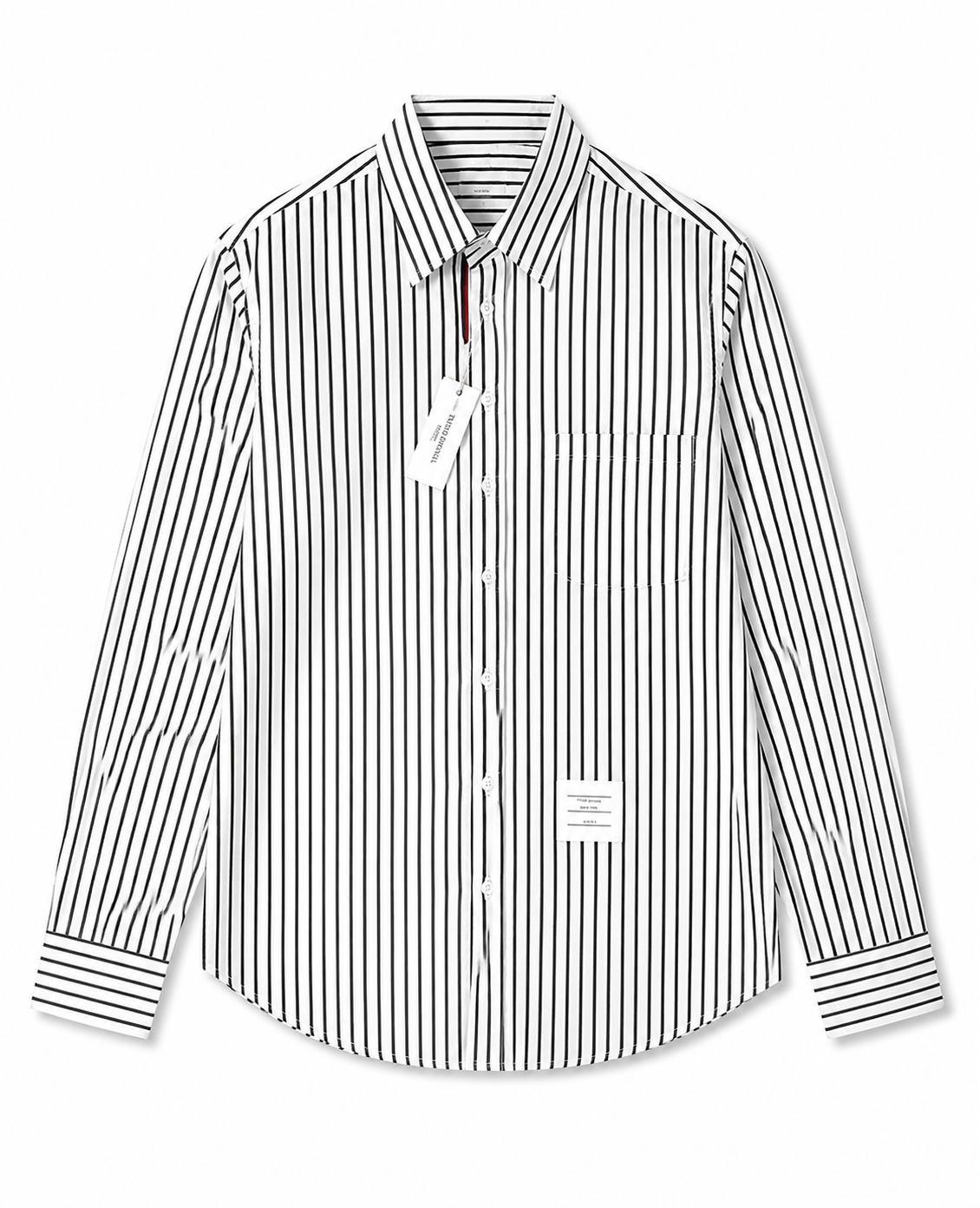 Thom Brown Sọc Đen Viền Trong
